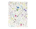 Schulheft Notizbuch Summer Meadow white - A5 200 Seiten blanko.