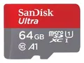 SanDisk 64GB Ultra microSDXC 140MBs+Adapt 2Pack - Extended Capacity SD (MicroSDHC)