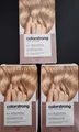 3x Clairol Professional Colorstrong permanente Haarfarbe 9/1 Helles Aschblond