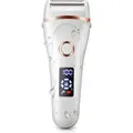 WOMEN'S SHaver Bikini Körper Trimmer Beine Trimmer Achseln 3in1 USB - Weiß