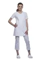 Karlowsky Kasack Sara - 65% Polyester/35% Baumwolle - weiß - Größe 40