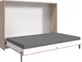 Wimex Schrankbett Juist Schrankklappbett Gästebett horizontal klappbar, 3 Liegeflächen, mit Lattenrost, Made in Germany