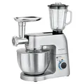 ProfiCook PC-KM 1189 Knetmaschine, 1500W, 8 Geschwindigkeitsstufen, Softanlauf,