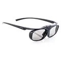 Hi-SHOCK Black Heaven | aktive 3D Shutterbrille für 3D TV Sony, Samsung, Panasonic | komp. mit SSG-3570CR, TDG-BT500A, TY-ER3D4MU [120 Hz| akku]