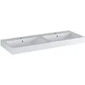 Icon Doppelwaschtisch 120x48,5cm Weiß, 124120000 - Geberit