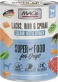 Macs Dog Hundenassfutter Adult getreidefrei 800 g Lachs & Rind  Hundefutter