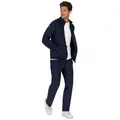 Trigema Jogginganzug TRIGEMA Freizeitanzug-Set (1-tlg) blau 4XL (66/68)