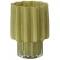 Boltze Home Glasvase, Grün, Glas, 24 cm, Dekoration, Vasen, Glasvasen