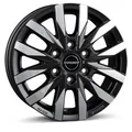 BORBET DESIGN CW6 black polished matt 7.5Jx18 6x130 ET47 3000143873