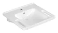 Villeroy & Boch ViCare Waschbecken ViCare mit 1 Hahnloch mit Überlauf 600 x 550 x 180 mm - Weiß Alpin - 4A686001