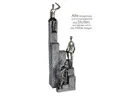 GILDE Dekoobjekt Skulptur OUT UP Climbing 3 Figuren bronzefarbend auf Stufen, Basis in