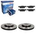 BOSCH Bremsscheiben + Beläge Vorne RENAULT CLIO IV TWINGO III SMART FORTWO