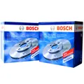 2x BOSCH 0986479A86 Bremsscheibe Vorne für RENAULT DACIA SMART LADA