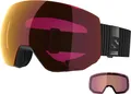 SALOMON RADIUM PRO SIGMA Schneebrille 2026 black/sigma poppy red