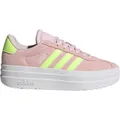 adidas VL COURT BOLD Sneaker Kinder in clear pink-hires yellow-ftwr white, Größe 37 1/3