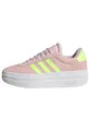 adidas Unisex Kinder VL Court Bold Shoes JUNIOR, Clear pink/hi-Res Yellow/FTWR White, 37 1/3 EU
