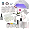 UV Gel Starterset Starlight inkl. UV-LED Kombi Gerät, Nagelzubehör - Nailart