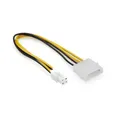 Aukson P35 Molex 4 Pin Stecker ATX 12V P4 Adapter – 4 Pin ATX auf 4 Pin Molex Stromkabel für Mainboard und IDE-Geräte