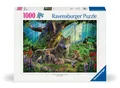 Erwachsenenpuzzle 1000 Teile - Wölfe im Wald | Spiel | Deutsch (2024) | 12000477