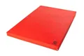 Jeflex - rot schwarze Weichbodenmatte & Turnmatte 100 x 70 x 8 cm MADE IN GERMANY/Gymnastikmatte/platzsparende Fitnessmatte & Yogamatte/dicke Sportmatte für Kinderzimmer