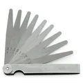 YT-7220 Fühlerlehre 0,02 - 1,00 cm17 Blatt Abstandslehre Ventillehre Blattlehre
