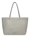 LIEBESKIND BERLIN Hera Sheep Natural Shopper L Shopper Tasche Steel grau