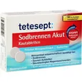TETESEPT Sodbrennen Akut Kautabletten, 20 St PZN 10144651