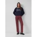 s.Oliver Regular-fit-Jeans Jeans-Hose KAROLIN Jeans Karolin / Regular Fit / Mid Rise / Straight Leg rot 38/30