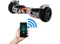 ROBWAY X2 Offroad-Hoverboard fürs Gelände, Erwachsene und Kinder, 8,5 Zoll, App, Bluetooth, 700 Watt (Metro Camo 2.0, Offroad)