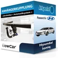 TOWCAR Anhängekupplung abnehmbar passend für Hyundai Ioniq 03.2016-07.2022 neu