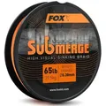 FOX International Angelschnur Fox Submerge Geflochtene Angelschnur Sinkend Orange, 600 m Länge, 0.20 mm Fadendurchmesser, (1-St) orange 600 m