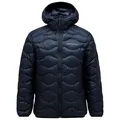 Peak Performance - Helium Down Hood Jacket - Daunenjacke Gr XL blau/schwarz