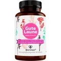 BonVigo® GUTE LAUNE - Für normale Funktion Nervensystem & Psyche (Vit. B7 B12) & Gehirn-Botenstoffe (Vit. B5) - Natur-Komplex Lavendel Passionsblume