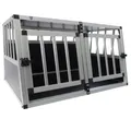 SPOCADO Villa Hunde Transportbox - Sicherer, bequemer Transport für deinen Hund - Stabile Konstruktion, in versch. Größen erhältlich - Leicht, langlebig und einfach zu reinigen (89 x 69 x 50 cm)