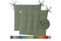heimtexland Sitzkissen Outdoor Stuhlkissen Garten Stuhlpolster wetterfest, schmutz- und wasserabweisend I UV-beständig I 40 x 40 x 3 cm