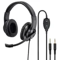 139925 HS-P300 Over Ear Kopfhörer Kabelgebunden (Schwarz)