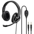 Hama Over Ear Kopfhörer Kabelgebunden 139925 HS-P300 (Schwarz) 00139925