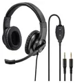 Hama 139925 HS-P300 Over Ear Kopfhörer Kabelgebunden  Schwarz