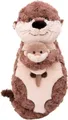Nici Kuscheltier Otter Oda & Odalina, 40 cm, figürlich, enthält recyceltes Material