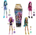 MONSTER HIGH HIDDEN SECRETS S1 DOLL Scary Sleepover Surprise Doll HYV64