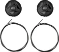 Force Atop A-A41 2 Spannräder inklusive 2 Kabel schwarz 94092