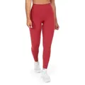 Smilodox Leggings Marie, High Waist Blickdicht Fitnessleggings für Gym & Yoga Seamless Sportleggings Figurformend Squatproof Laufhose Shaped Fit rot S