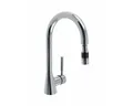 heinrichschulte Küchenarmatur Spültischarmatur vivana - mit herausziehbarem Auslauf - chrom