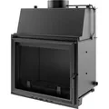 Wasserführender Kamineinsatz KRATKI AMELIA 15 kW Ø 220 - Schwarz