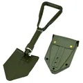 Klappspaten mit Tasche, neues BW Modell oliv Feldspaten Outdoor Hülle Bundeswehr
