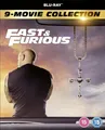 Fast & Furious: 9-Movie Collection [New Blu-ray] UK - Import