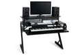 Stagecaptain Schreibtisch ST-120 Studiotisch - Studio-Workstation mit Rackschienen, Integriertes Kabelmanagement & Kopfhöreraufhängung