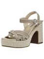 Nero Giardini Nero Giardini Sandalen Veloursleder High-Heel-Sandalette