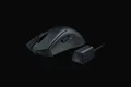 Razer DeathAdder V3 Pro - Maus - Smooth-Touch, 8000 Hz - ergonomisch - Für Rechtshänder - optisch - 5 Tasten - kabellos, kabelgebunden - kabelloser Empfänger (USB) - Schwarz (RZ01-04630300-R3WL)