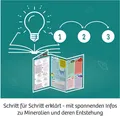 Mineralien Ausgrabungs-Set Kosmos 617202 für Kinder ab 7 Jahre, Schmucksteine